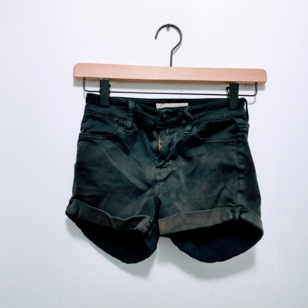 Pansun super stretch shortie black shorts